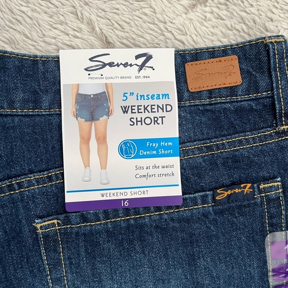 NWT Seven 7 Weekend Short Size 16 - Picture 5 of 5